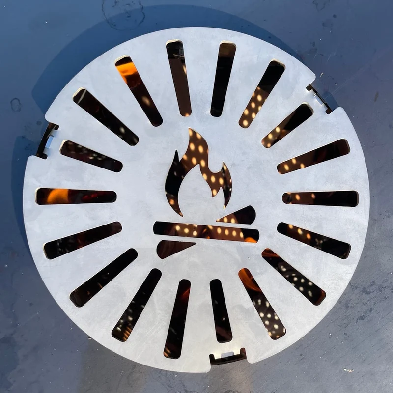 Grillrost für Feuerplatte