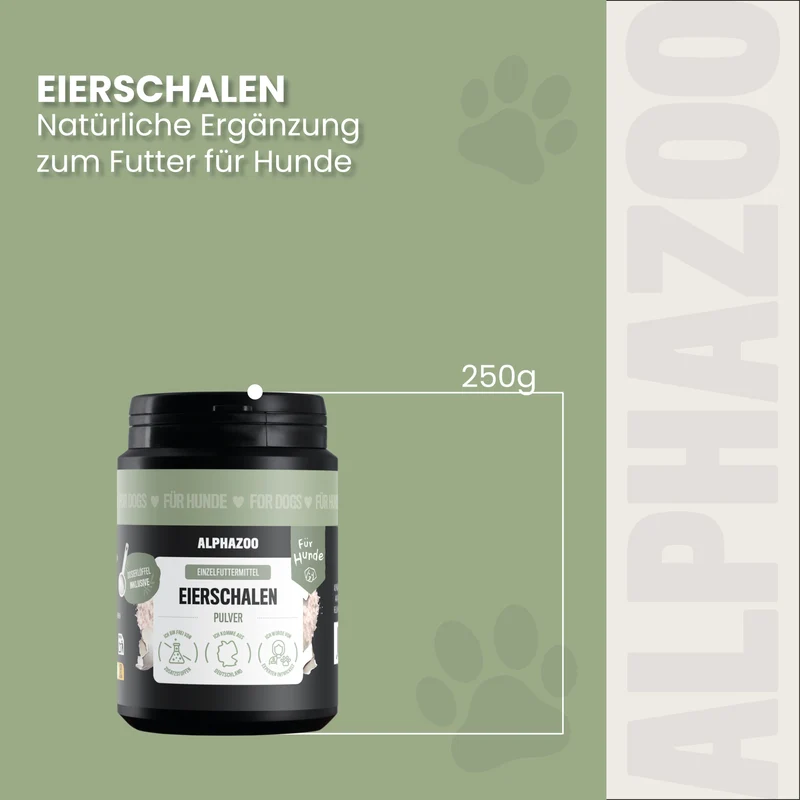 Eierschalenpulver fir Hënn