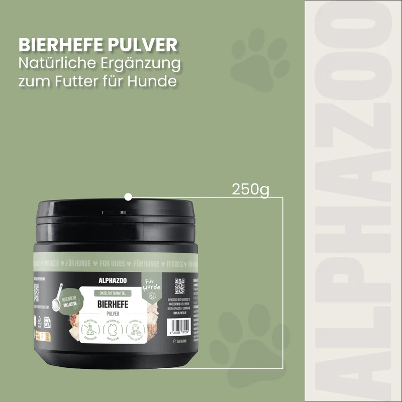 Bierhefe Pulver fir Hënn