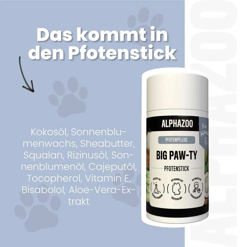 Big Paw-ty Pfotenpflege fir Hunde