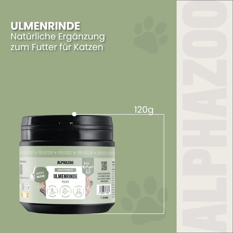 Ulmenrinde-Pulver fir Kazen