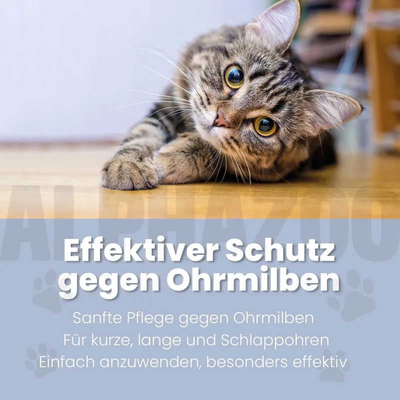 Ohrmilbenöl fir Kazen