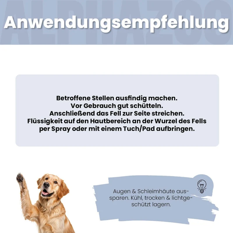 Brandlöscher Anti Juckreiz Spray fir Hunde