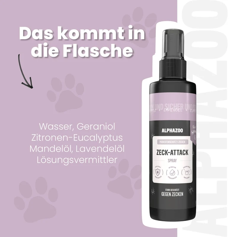 ZeckAttack Zeckenspray pou Hunde