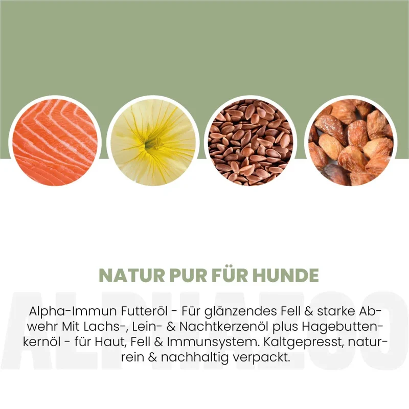 Alpha-Immun Futteröl pou Hunde