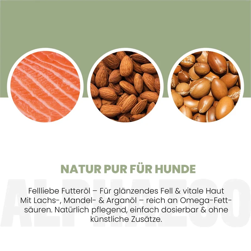 Fellliebe Futteröl für Hunde