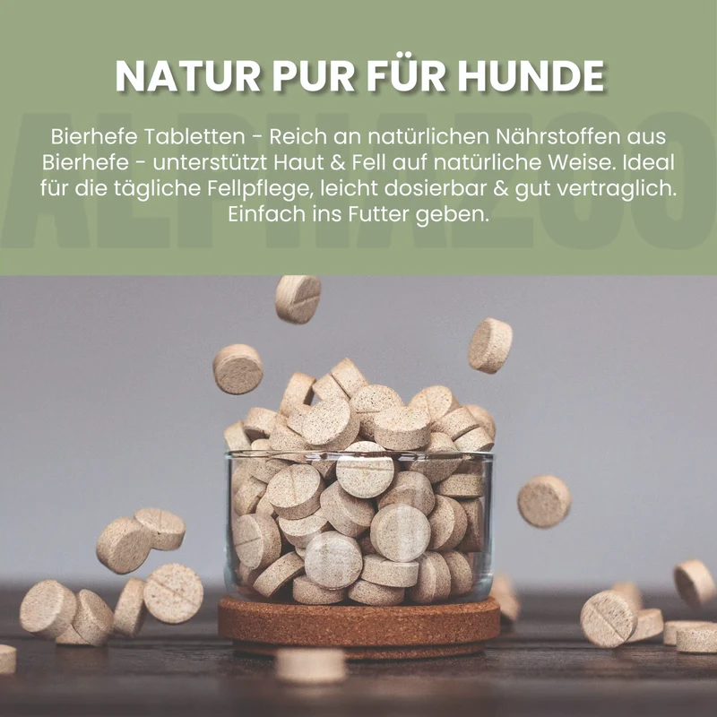 Bierhefe-Tabletten fir Hënn