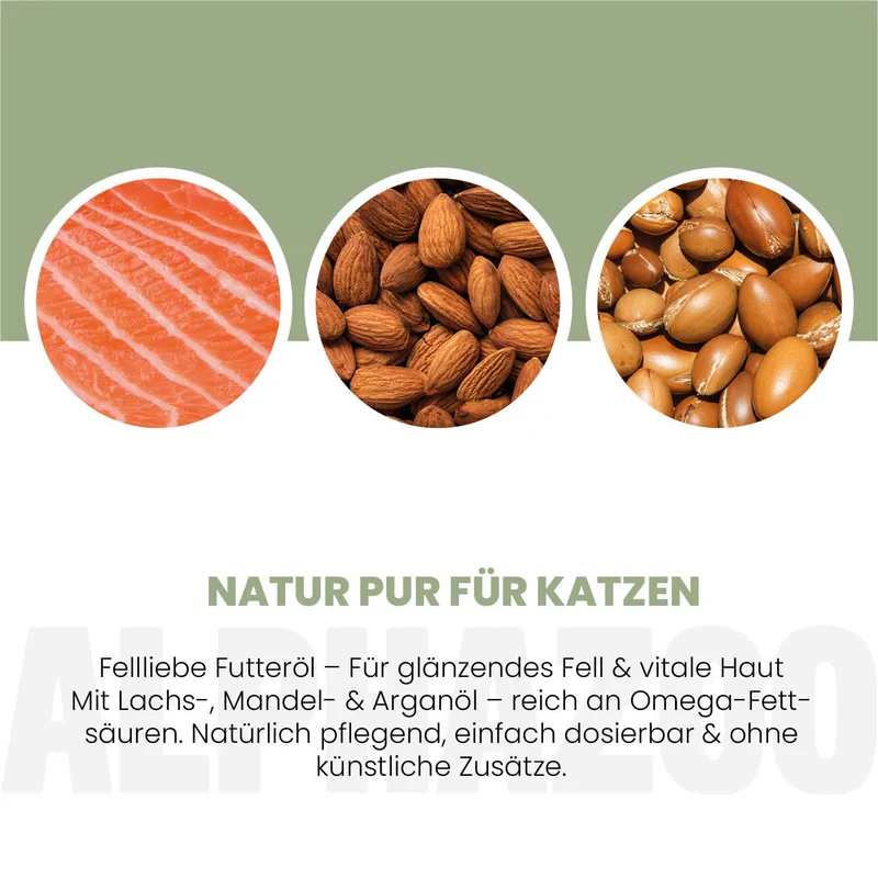 Fellliebe Futteröl für Katzen