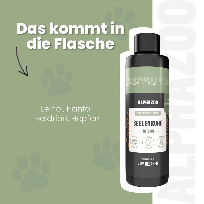 Seelenruhe Futteröl für Hunde