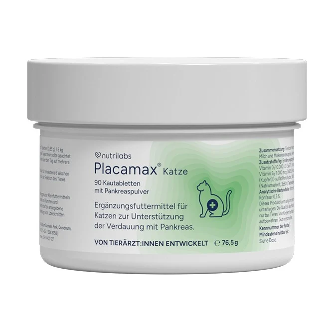 Pankreasenzyme Placamax Katze 90 Tabletten