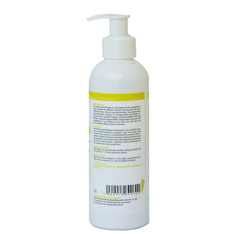 DermaVet hypoallergenes Shampoo 250ml