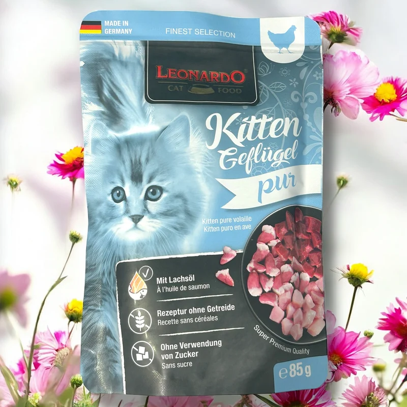 Leonardo Finest Selection Kitten Geflügel pur, 85g