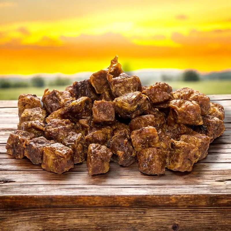 Hühner-Fleisch-Würfel, Fleischwürfel vom Huhn, Hühnerfleischwürfel