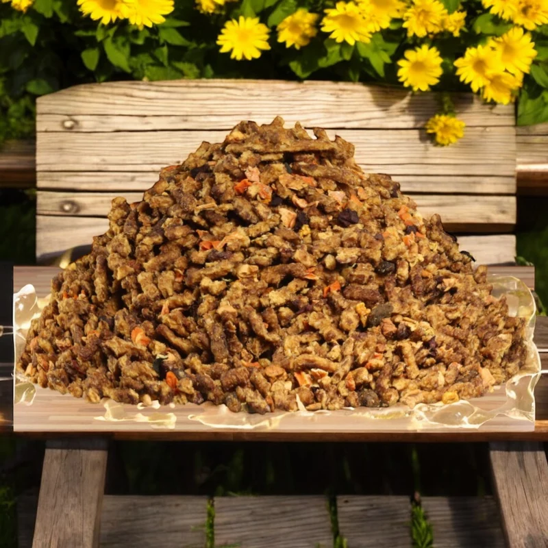 TROCKENBARF - PFERD mit Obst und Gemüse(800G)