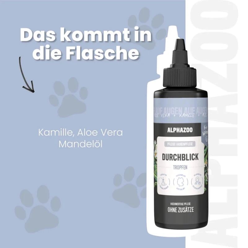 Durchblick Augenpflege für Hunde