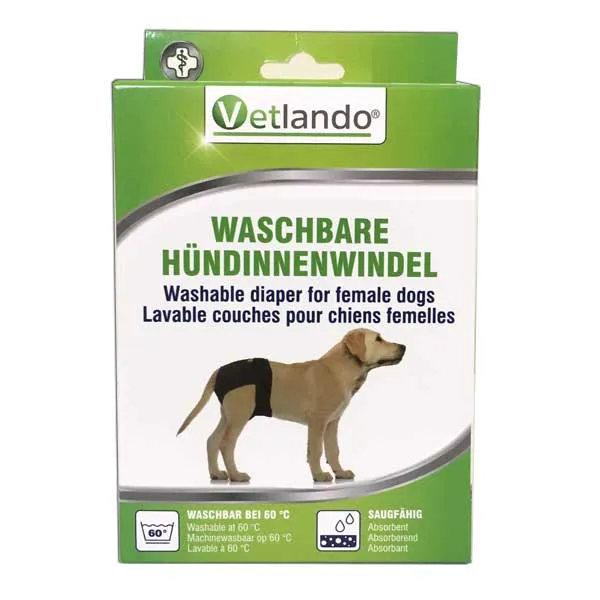 Vetlando waschbare Hündinnenwindel
