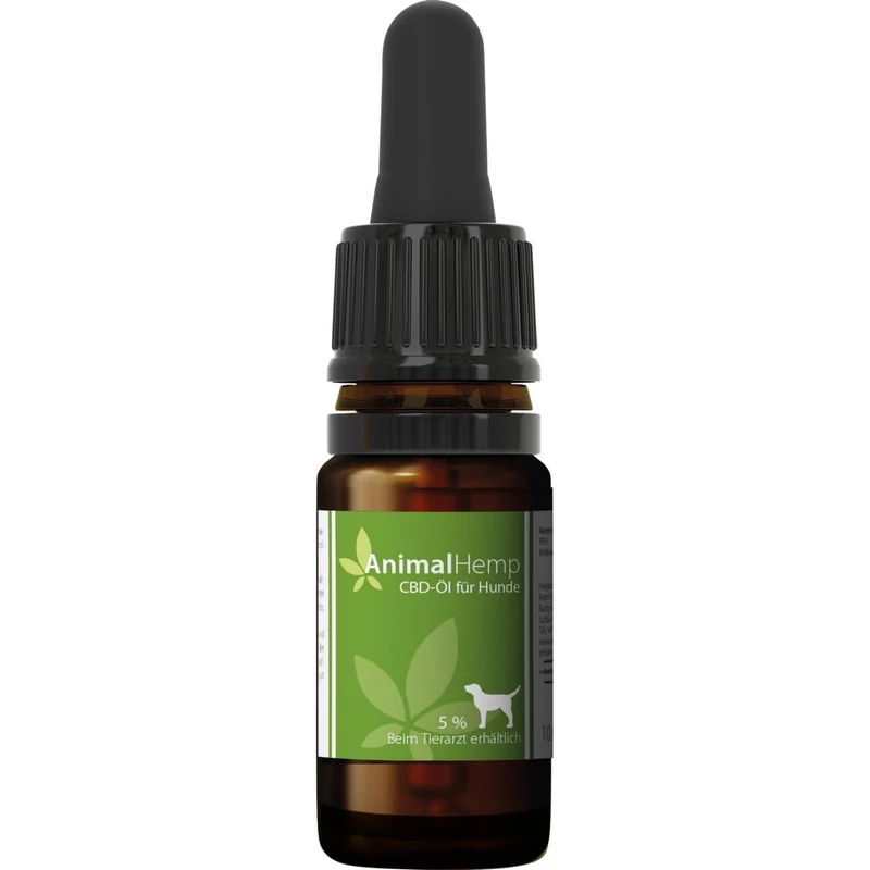 AnimalHemp CBD-haltiges Hanf-Öl 5% 10ml Hund