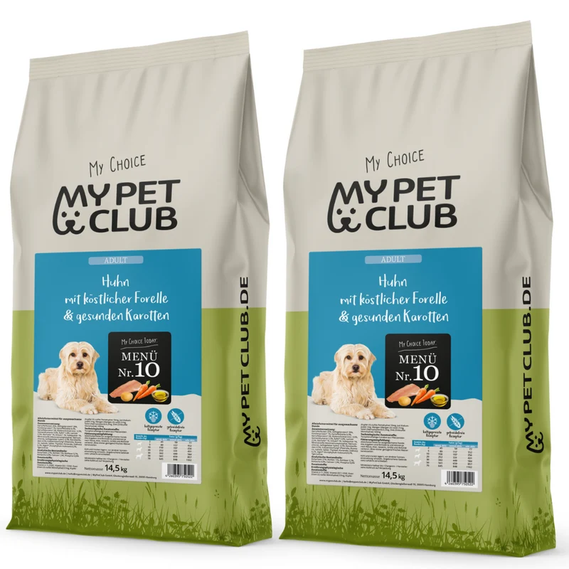 MyPetClub kaltgepresst Geflügel & Reis
