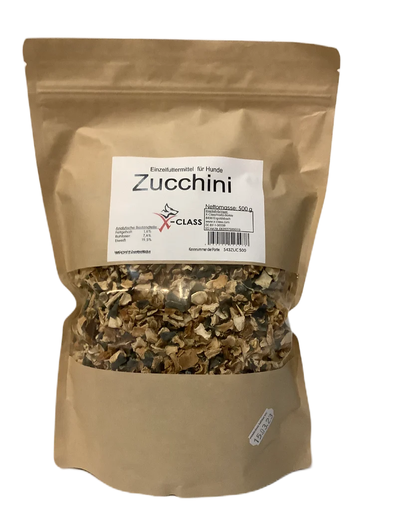 Zucchini, getrocknet