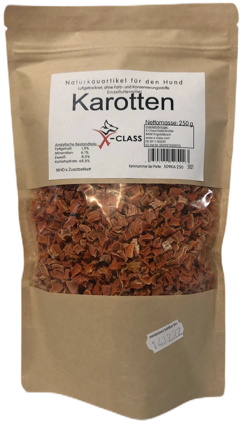 Karotten, getrocknet