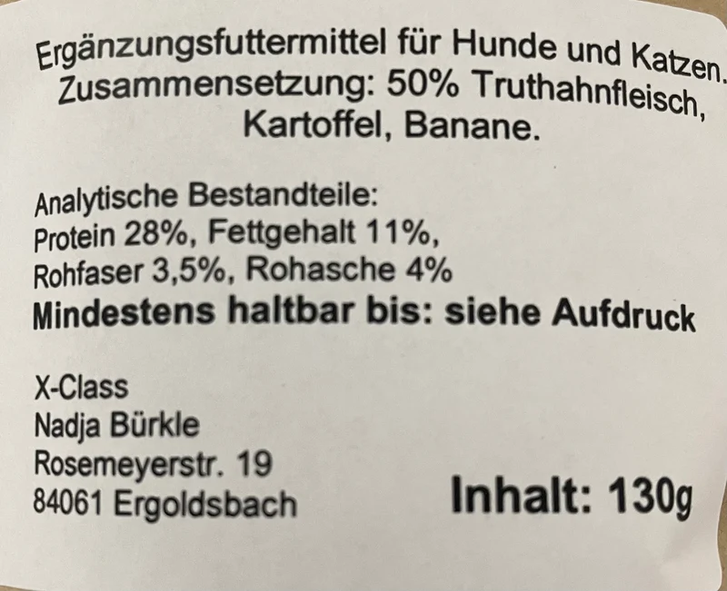 Gourmet-Gebäck Truthahn Bits