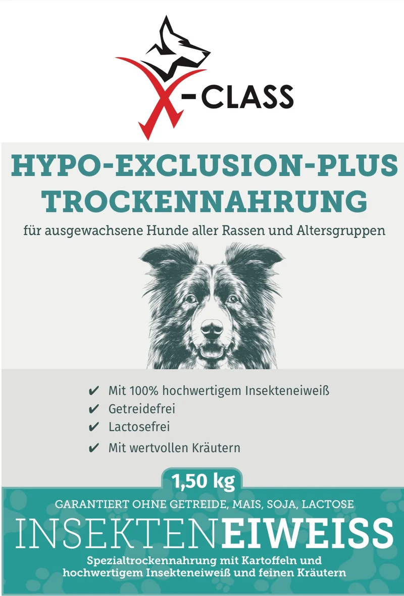 Hypo-Exclusion-Plus Insect Trockennahrung