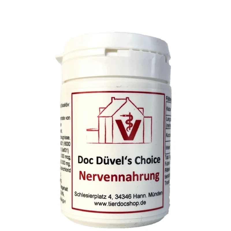 Doc Düvel's Choice Nervennahrung Katze 72 Tabl. Sedarom