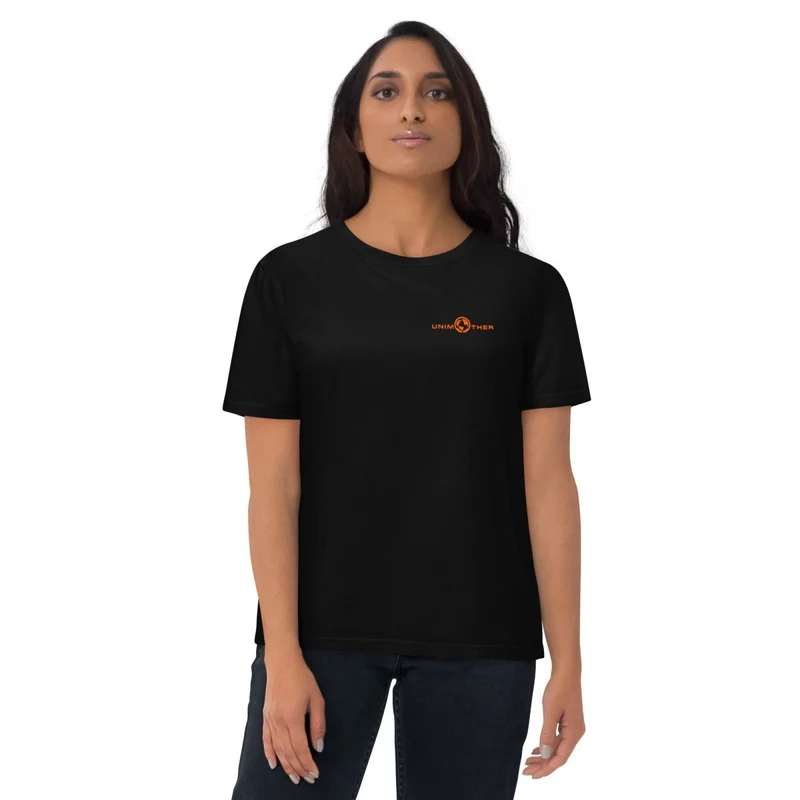 Nwa Unimother 100% koton òganik mayo Unisex