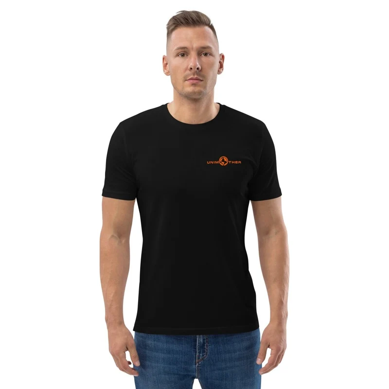 Nwa Unimother 100% koton òganik mayo Unisex