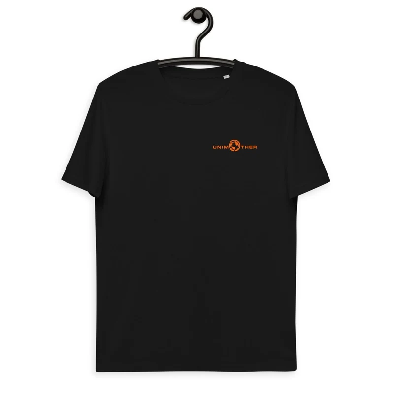 Nwa Unimother 100% koton òganik mayo Unisex