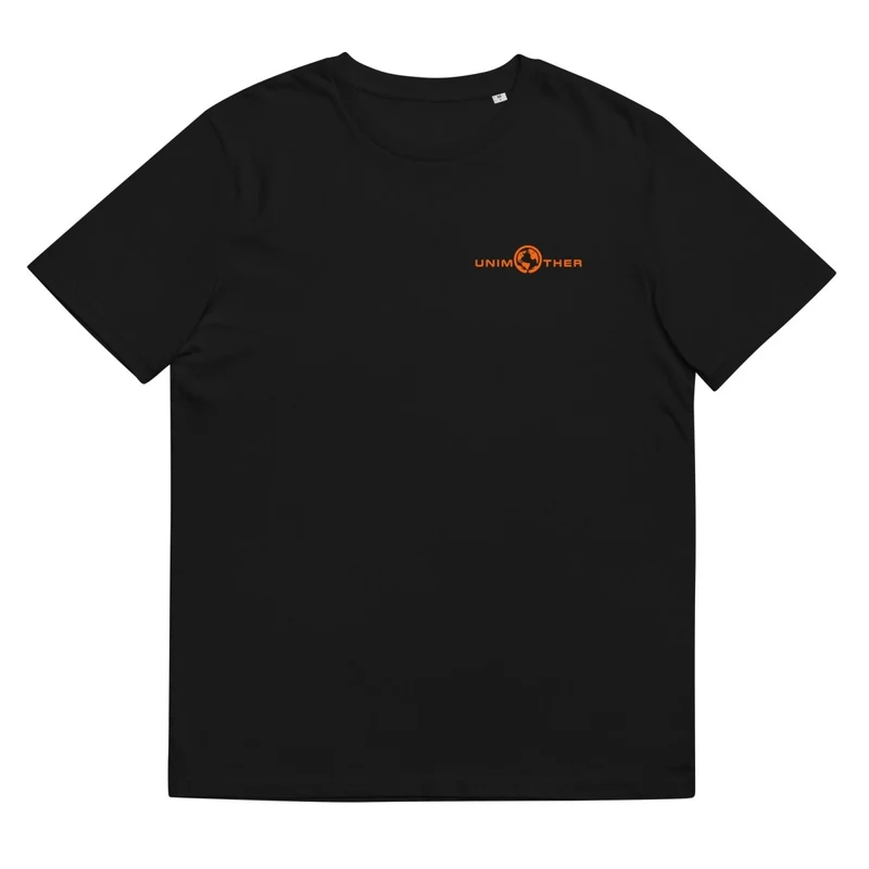 Nwa Unimother 100% koton òganik mayo Unisex
