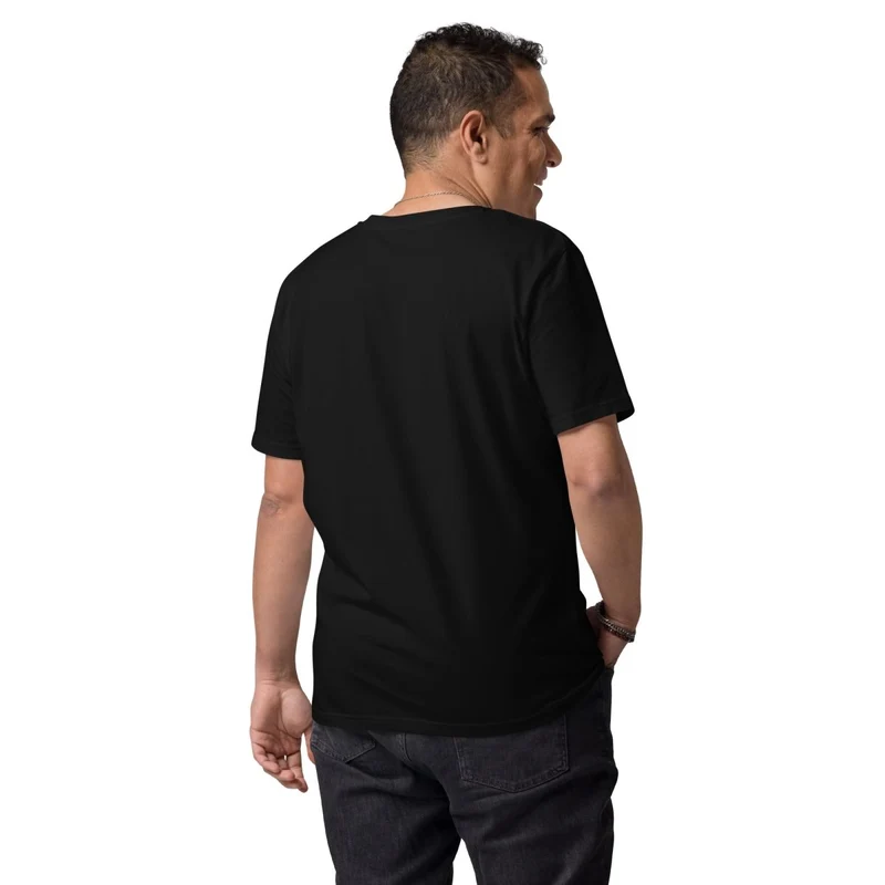 Nwa Unimother 100% koton òganik mayo Unisex