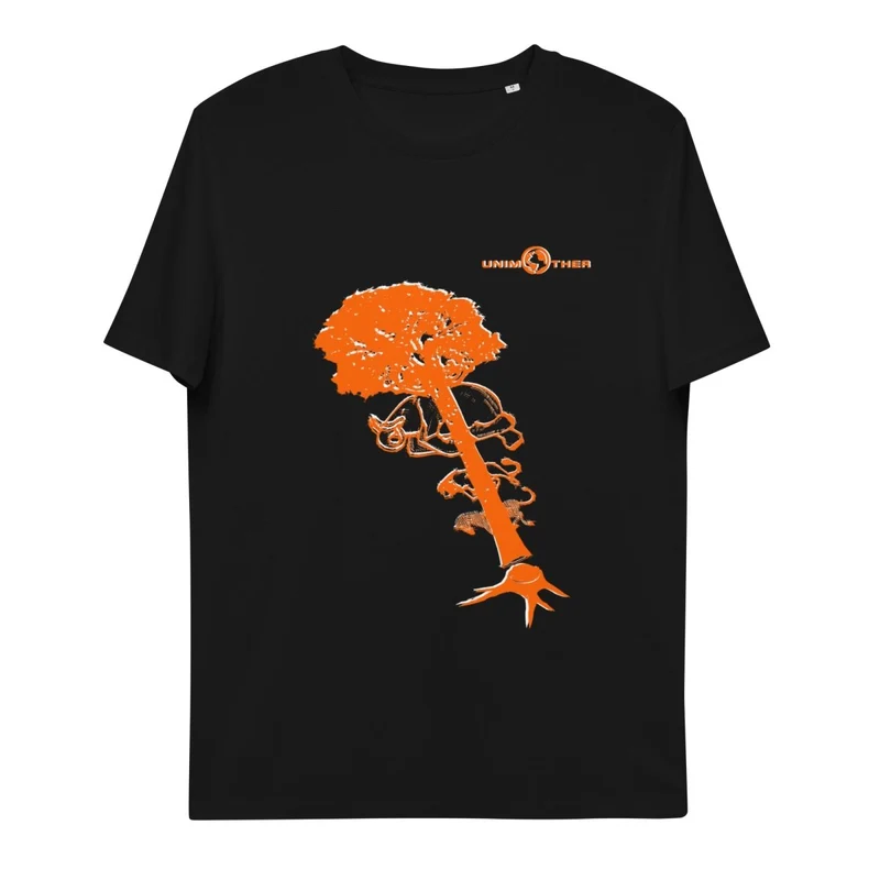 Debwazman 100% koton òganik mayo Unisex