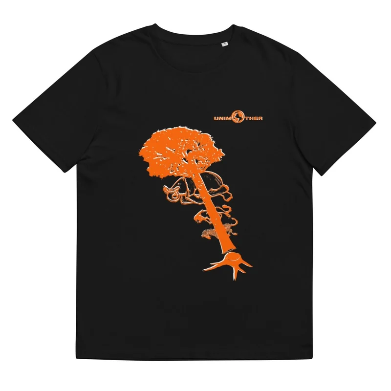 Debwazman 100% koton òganik mayo Unisex