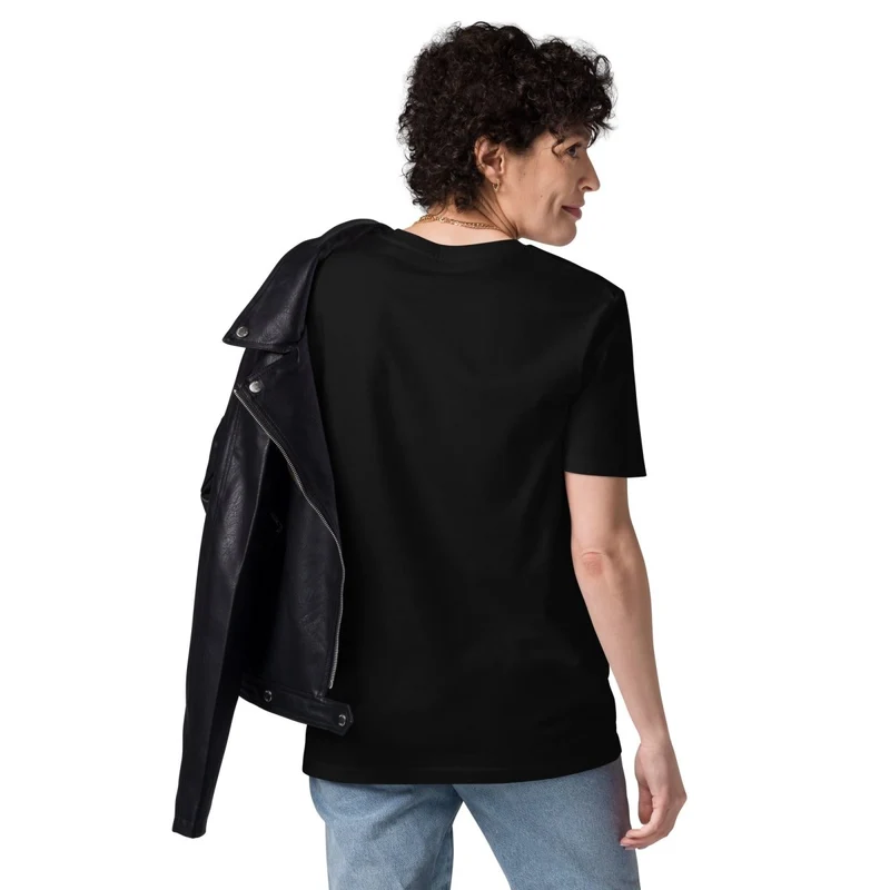 Debwazman 100% koton òganik mayo Unisex