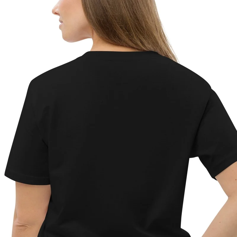 Debwazman 100% koton òganik mayo Unisex