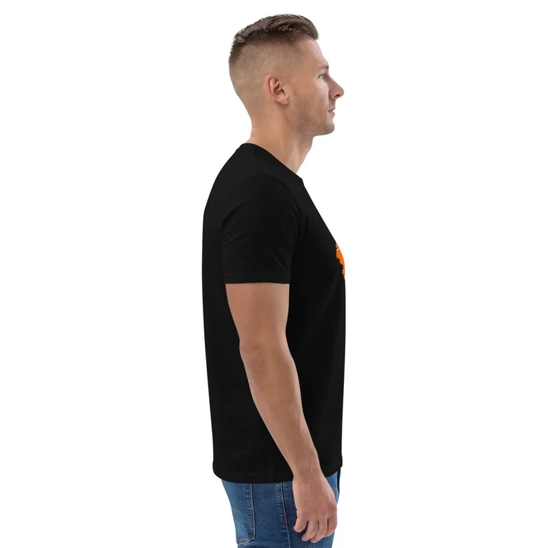 Debwazman 100% koton òganik mayo Unisex