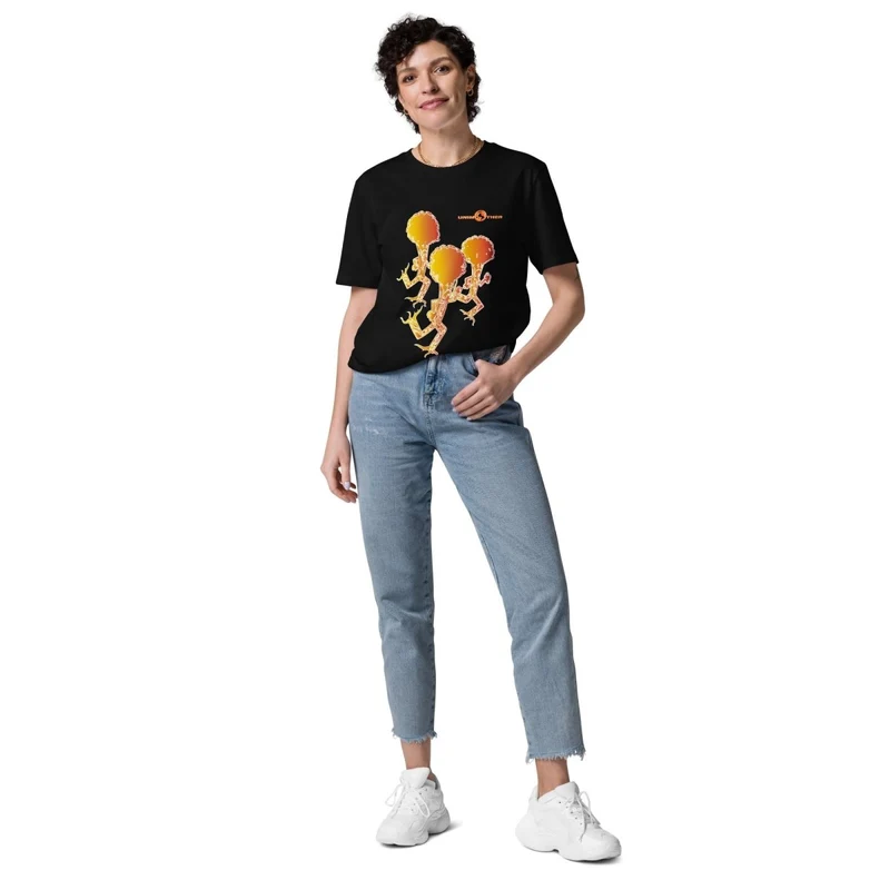 Run Forest 100% Organic koton mayo Unisex
