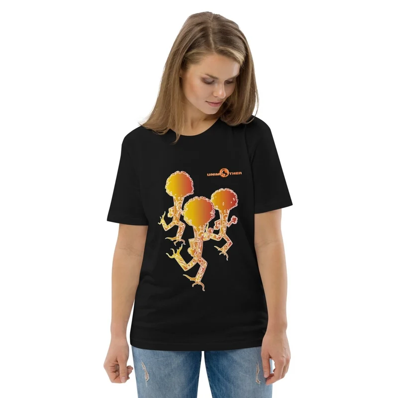 Run Forest 100% Organic koton mayo Unisex