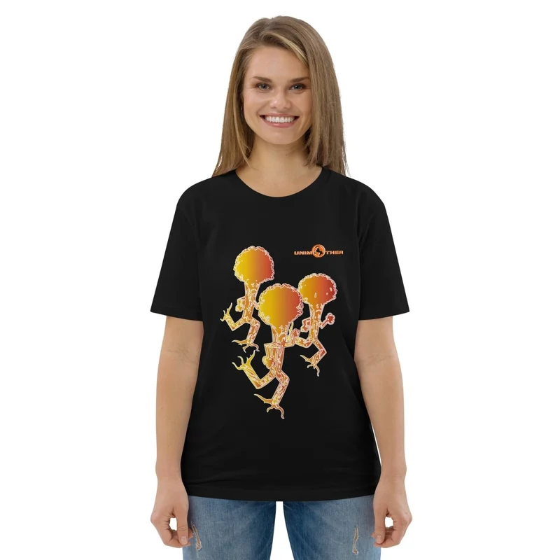 Run Forest 100% Organic koton mayo Unisex
