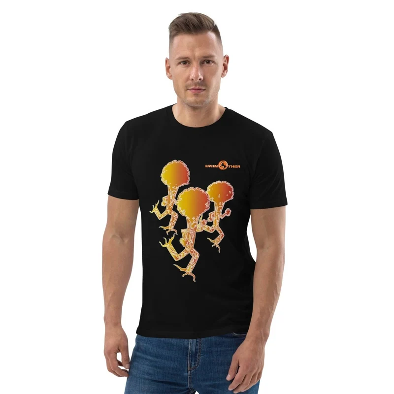 Run Forest 100% Organic koton mayo Unisex