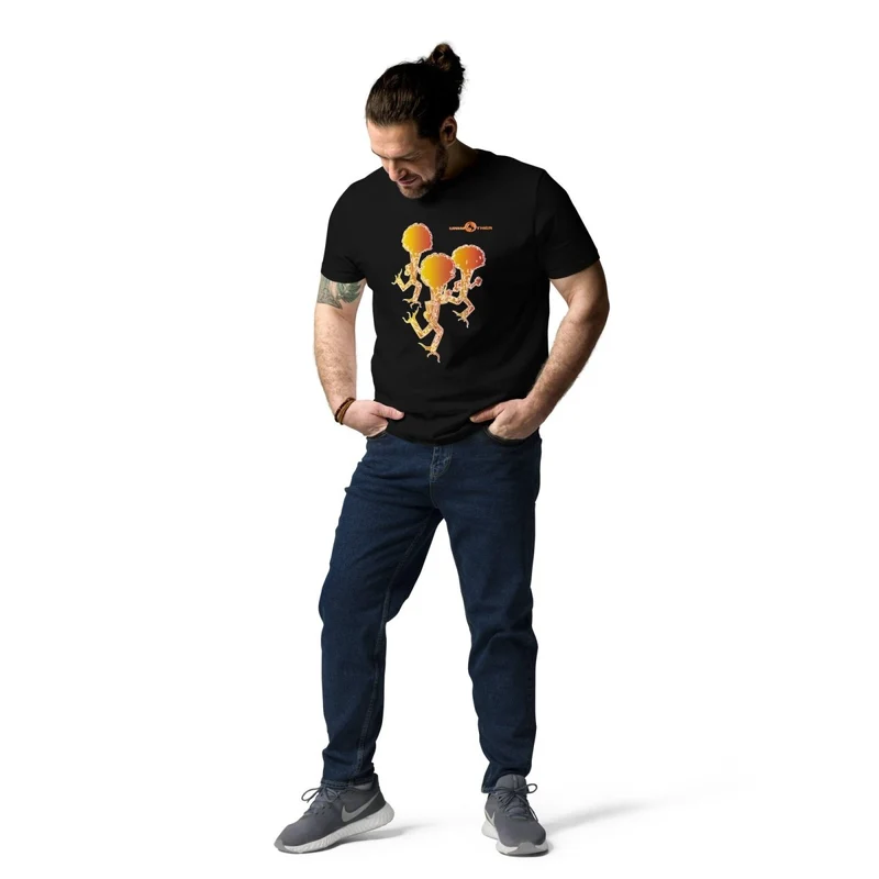 Run Forest 100% Organic koton mayo Unisex