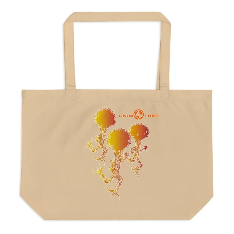 Kouri Forest gwo 100% òganik koton Tote Bag