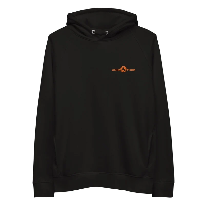 Nwa Unimother 85% koton òganik 15% resikle Polyester Unisex Pullover Hoodie