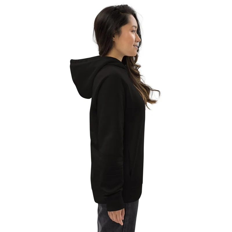 Nwa Unimother 85% koton òganik 15% resikle Polyester Unisex Pullover Hoodie