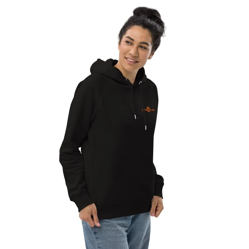 Nwa Unimother 85% koton òganik 15% resikle Polyester Unisex Pullover Hoodie