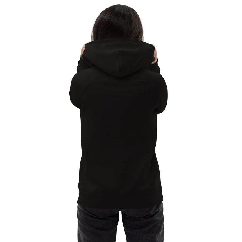 Nwa Unimother 85% koton òganik 15% resikle Polyester Unisex Pullover Hoodie