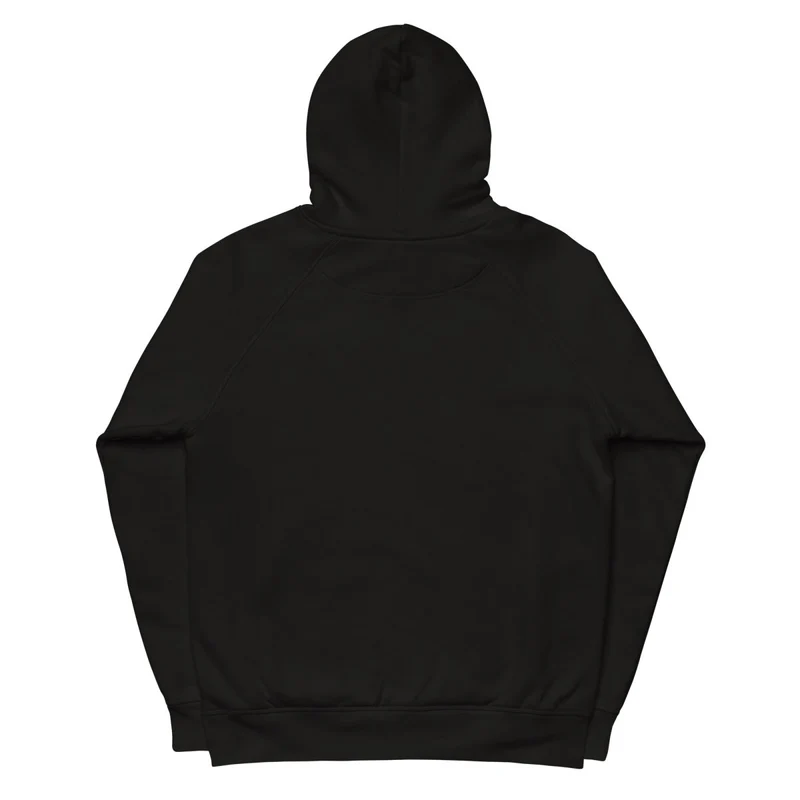 Run Forest 85% koton òganik 15% resikle Polyester Unisex Pullover Hoodie