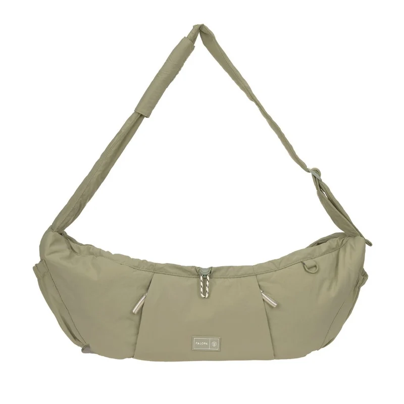 Hundetragetasche Bara Crinkled Pale Olive
