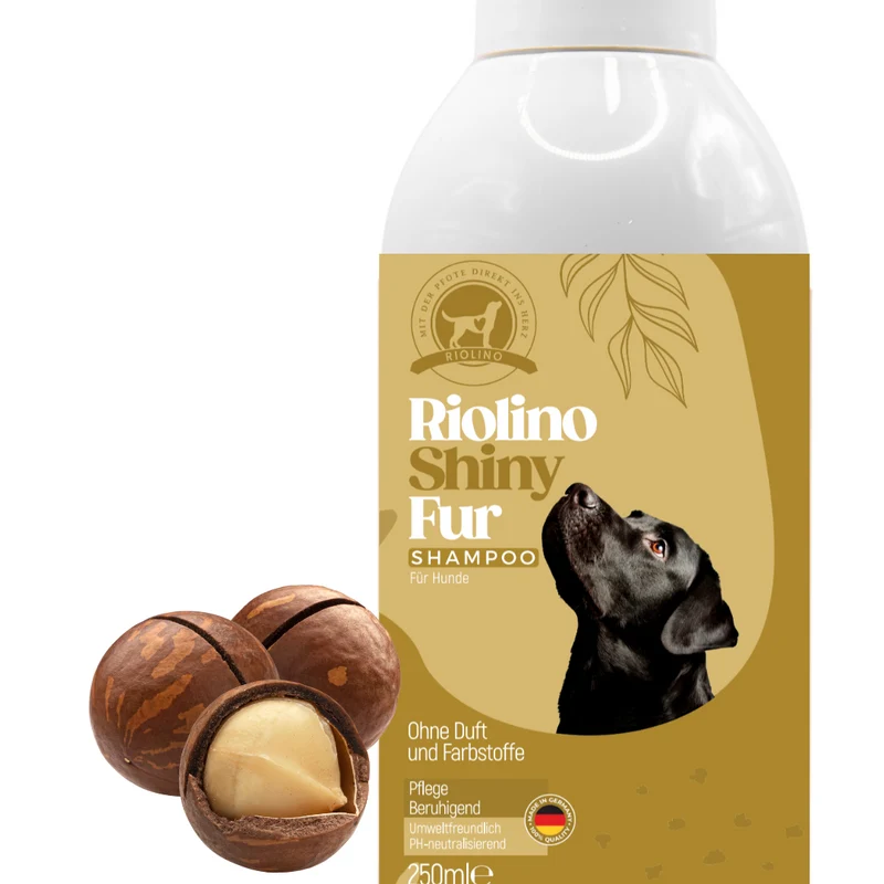 Riolino Shiny Fur sampon – Sanfte Pflege für glänzendes Fell